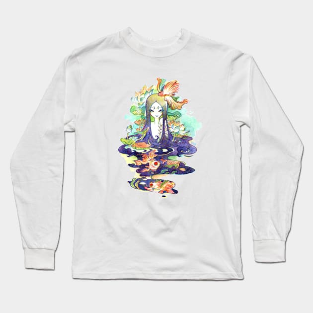 Pisces Long Sleeve T-Shirt by foosweechin